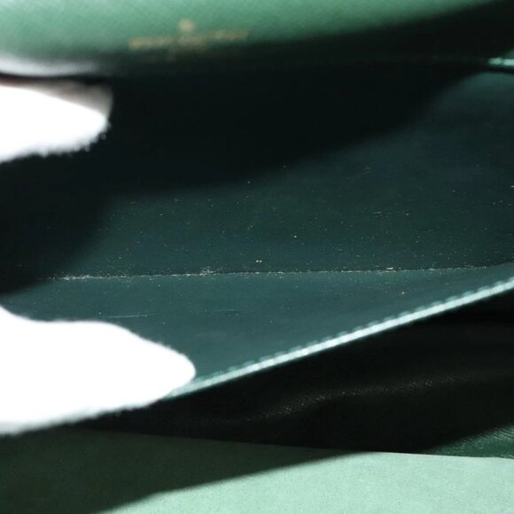 LOUIS VUITTON Taiga Porte Documents Angara Bag Epicea M30774 LV Auth ki5891 - Picture 14 of 16